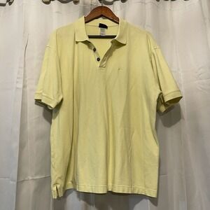 Vintage Patagonia Polo Shirt Men's XL Organic Cotton Periwinkle Spellout Logo
